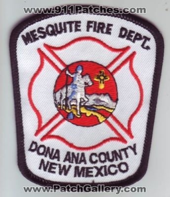 Mesquite Fire Department (New Mexico)
Thanks to Dave Slade for this scan.
County: Dona Ana
Keywords: dept