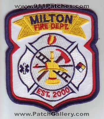Milton Fire Department (Ohio)
Thanks to Dave Slade for this scan.
Keywords: dept