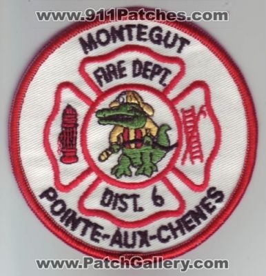 Montegut Pointe Aux Chenes Fire Department District 6 (Louisiana)
Thanks to Dave Slade for this scan.
Keywords: dept