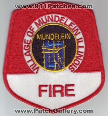 Mundelein Fire (Illinois)
Thanks to Dave Slade for this scan.
Keywords: village of