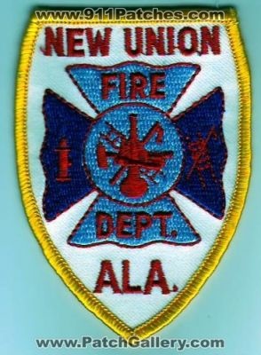 New Union Fire Department (Alabama)
Thanks to Dave Slade for this scan.
Keywords: dept