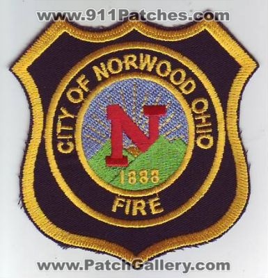 Norwood Fire (Ohio)
Thanks to Dave Slade for this scan.
Keywords: city of