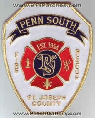 Penn South Fire Rescue (Indiana)
Thanks to Dave Slade for this scan.
County: Saint Joseph
Keywords: st