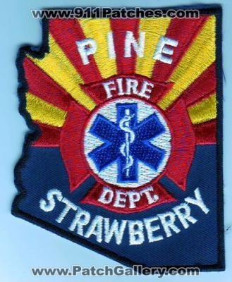 Pine Strawberry Fire Department (Arizona)
Thanks to Dave Slade for this scan.
Keywords: dept
