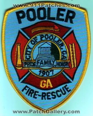 Pooler Fire Rescue (Georgia)
Thanks to Dave Slade for this scan.
Keywords: city of