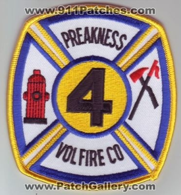 Preakness Volunteer Fire Company 4 (New Jersey)
Thanks to Dave Slade for this scan.
