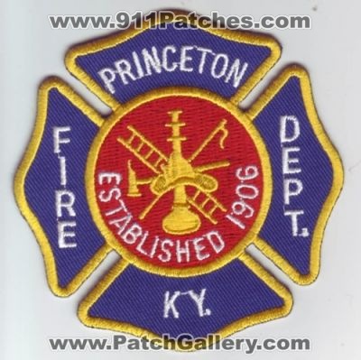Princeton Fire Department (Kentucky)
Thanks to Dave Slade for this scan.
Keywords: dept