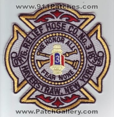 Relief Hose Company Number 3 (New York)
Thanks to Dave Slade for this scan.
Keywords: fire no # haverstraw