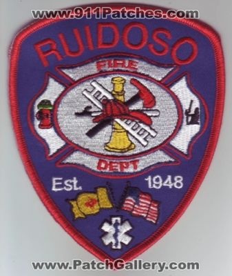 Ruidoso Fire Department (New Mexico)
Thanks to Dave Slade for this scan.
Keywords: dept