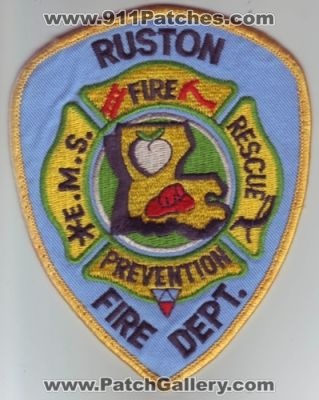 Ruston Fire Department (Louisiana)
Thanks to Dave Slade for this scan.
Keywords: dept ems e.m.s. rescue