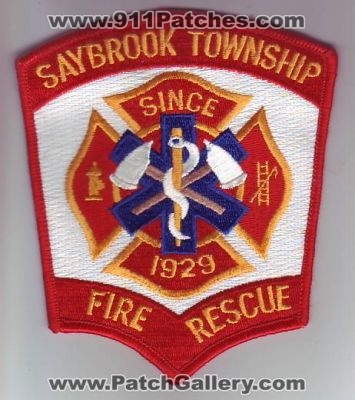 Saybrook Township Fire Rescue (Ohio)
Thanks to Dave Slade for this scan.
