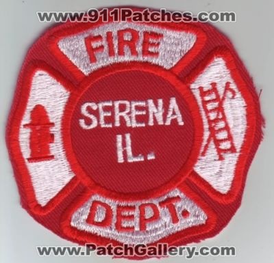Serena Fire Department (Illinois)
Thanks to Dave Slade for this scan.
Keywords: dept