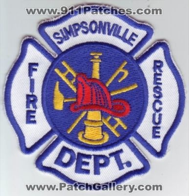 Simpsonville Fire Department (Kentucky)
Thanks to Dave Slade for this scan.
Keywords: dept rescue