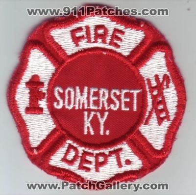 Somerset Fire Department (Kentucky)
Thanks to Dave Slade for this scan.
Keywords: dept
