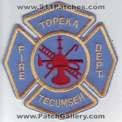 Topeka Tecumseh Fire Department (Kansas)
Thanks to Dave Slade for this scan.
Keywords: dept