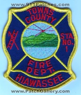 Towns County Fire Department Hiawassee (Georgia)
Thanks to Dave Slade for this scan.
Keywords: dept