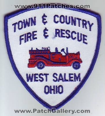 Town & Country Fire & Rescue (Ohio)
Thanks to Dave Slade for this scan.
Keywords: and west salem