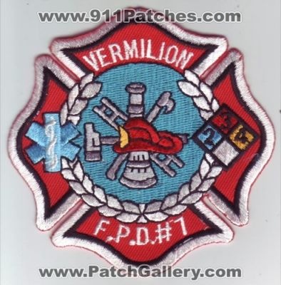 Vermilion Fire Protection District #7 (Louisiana)
Thanks to Dave Slade for this scan.
Keywords: number f.p.d. fpd