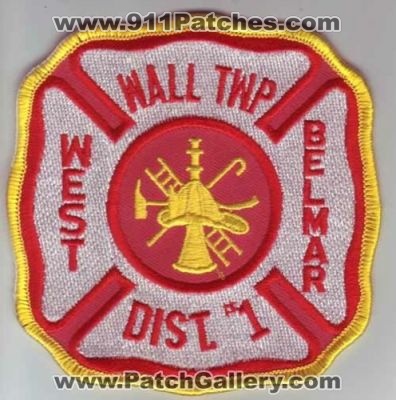 Wall Township Fire District #1 West Belmar (New Jersey)
Thanks to Dave Slade for this scan.
Keywords: twp dist. number