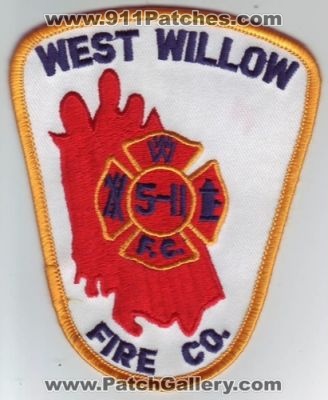 West Willow Fire Company (Pennsylvania)
Thanks to Dave Slade for this scan.
Keywords: 5-11 f.c. fc