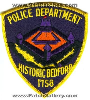 Bedford Police Department (Pennsylvania)
Scan By: PatchGallery.com
Keywords: historic