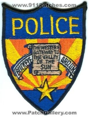 Buckeye Police (Arizona)
Scan By: PatchGallery.com
