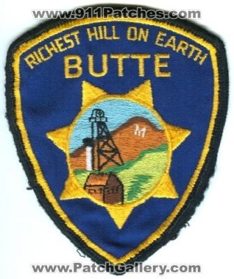 Butte Police (Montana)
Scan By: PatchGallery.com
