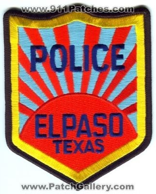 El Paso Police (Texas)
Scan By: PatchGallery.com
