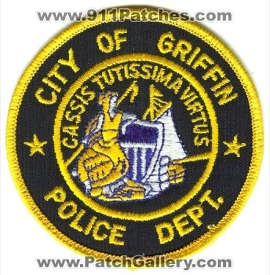 Griffin Police Department (Georgia)
Scan By: PatchGallery.com
Keywords: city of dept