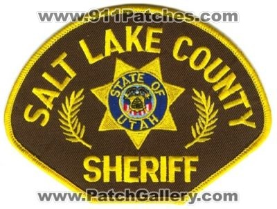 Salt Lake County Sheriff (Utah)
Scan By: PatchGallery.com

