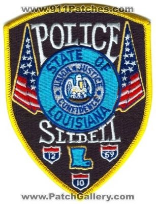 Slidell Police (Louisiana)
Scan By: PatchGallery.com
