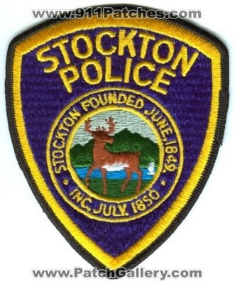 Stockton Police (California)
Scan By: PatchGallery.com
