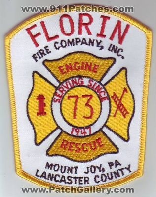 Florin Fire Company Inc Engine Rescue 73 (Pennsylvania)
Thanks to Dave Slade for this scan.
County: Lancaster
Keywords: mount mt joy