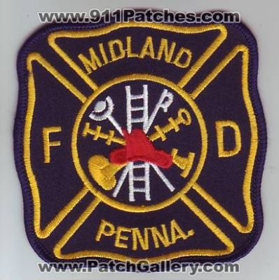 Midland Fire Department (Pennsylvania)
Thanks to Dave Slade for this scan.
Keywords: fd