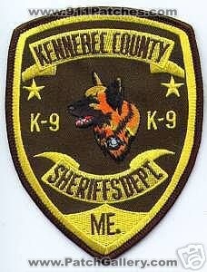 Kennebec County Sheriffs Department K-9 (Maine)
Thanks to apdsgt for this scan.
Keywords: dept k9