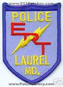 Laurel Police ERT (Maryland)
Thanks to apdsgt for this scan.
