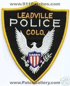 Leadville Police (Colorado)
Thanks to apdsgt for this scan.

