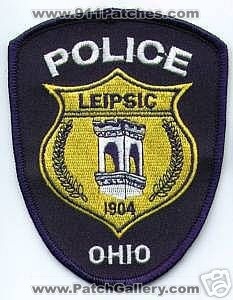 Leipsic Police (Ohio)
Thanks to apdsgt for this scan.

