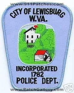 Lewisburg Police Department (West Virginia)
Thanks to apdsgt for this scan.
Keywords: city of dept