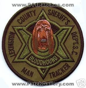 Lexington County Sheriff's Department Bloodhound Man Tracker (South Carolina)
Thanks to apdsgt for this scan.
Keywords: sheriffs dept