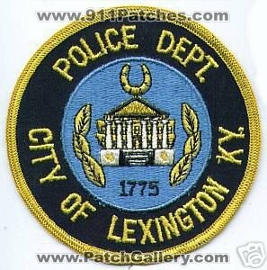 Lexington Police Department (Kentucky)
Thanks to apdsgt for this scan.
Keywords: dept city of