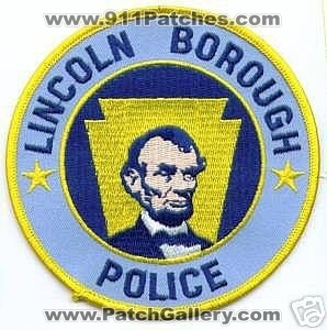 Lincoln Borough Police (Pennsylvania)
Thanks to apdsgt for this scan.
