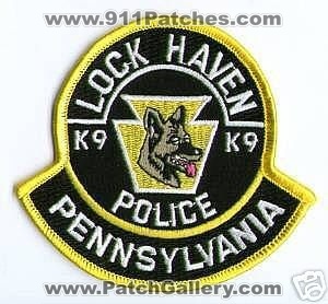 Lock Haven Police K-9 (Pennsylvania)
Thanks to apdsgt for this scan.
Keywords: k9