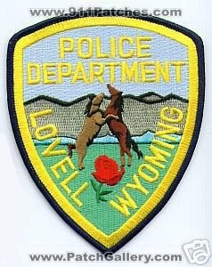 Lovell Police Department (Wyoming)
Thanks to apdsgt for this scan.
