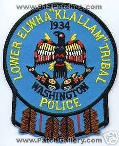 Lower Elwha Klallam Tribal Police (Washington)
Thanks to apdsgt for this scan.
