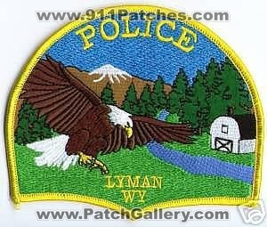 Lyman Police (Wyoming)
Thanks to apdsgt for this scan.
