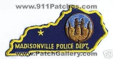 Madisonville Police Department (Kentucky)
Thanks to apdsgt for this scan.
Keywords: dept
