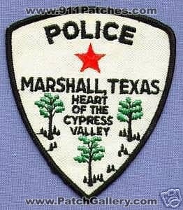 Marshall Police (Texas)
Thanks to apdsgt for this scan.

