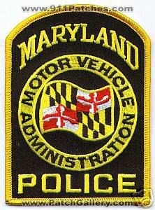 Maryland Motor Vehicle Administration Police (Maryland)
Thanks to apdsgt for this scan.
