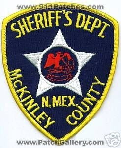 McKinley County Sheriff's Department (New Mexico)
Thanks to apdsgt for this scan.
Keywords: sheriffs dept